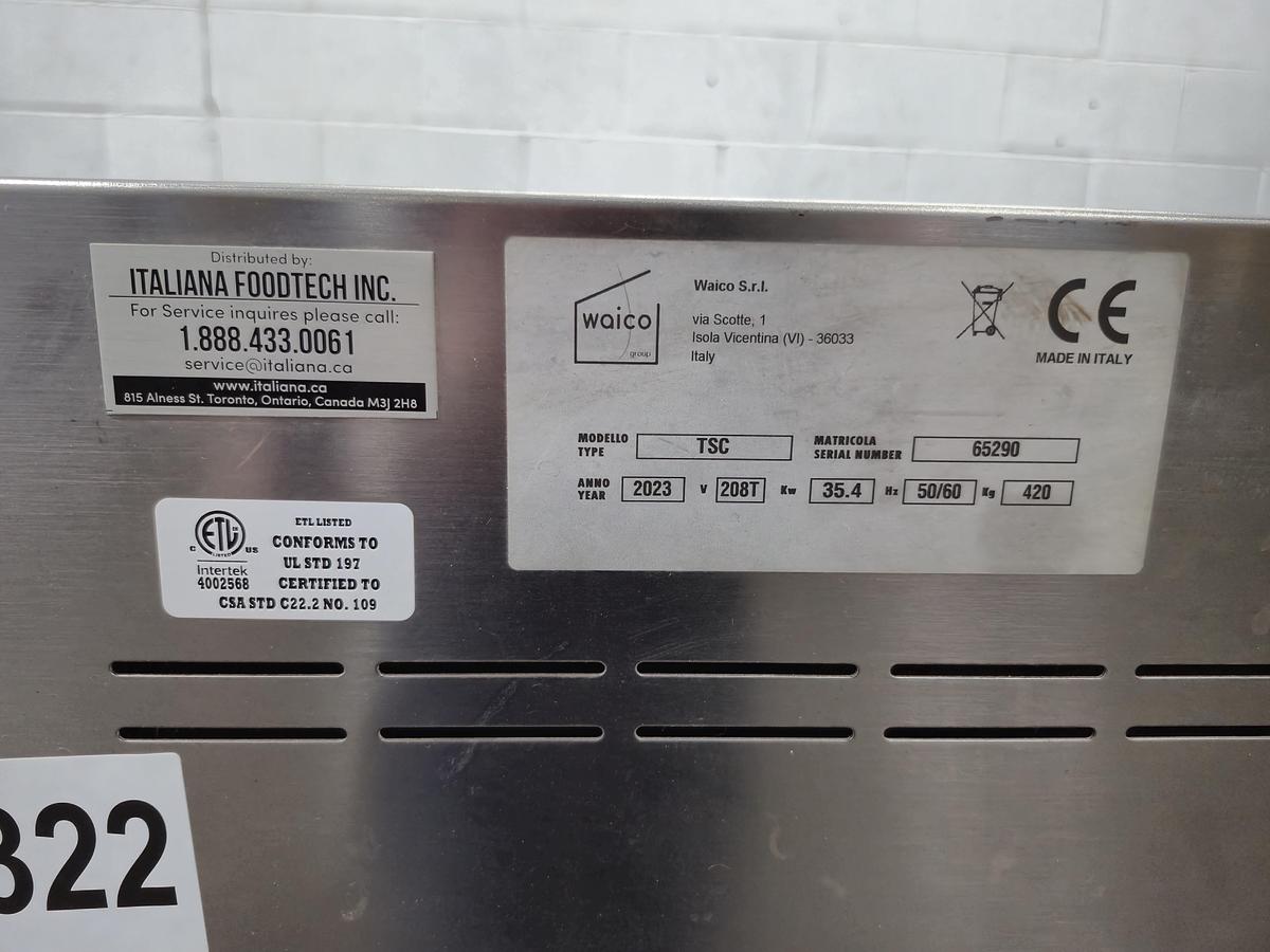 Used Italforni Tunnel Stone Electric Conveyor Oven