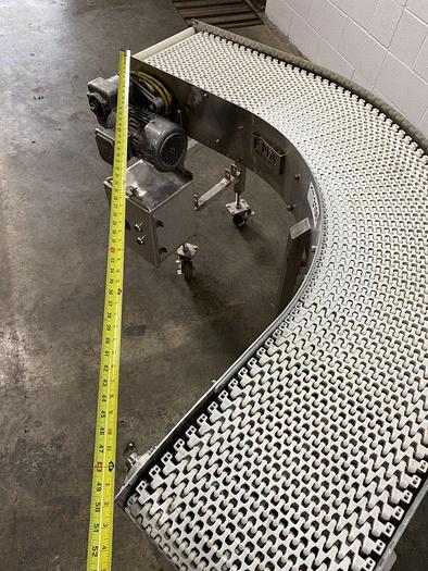 Used FMA 90° Modular Belt Conveyor