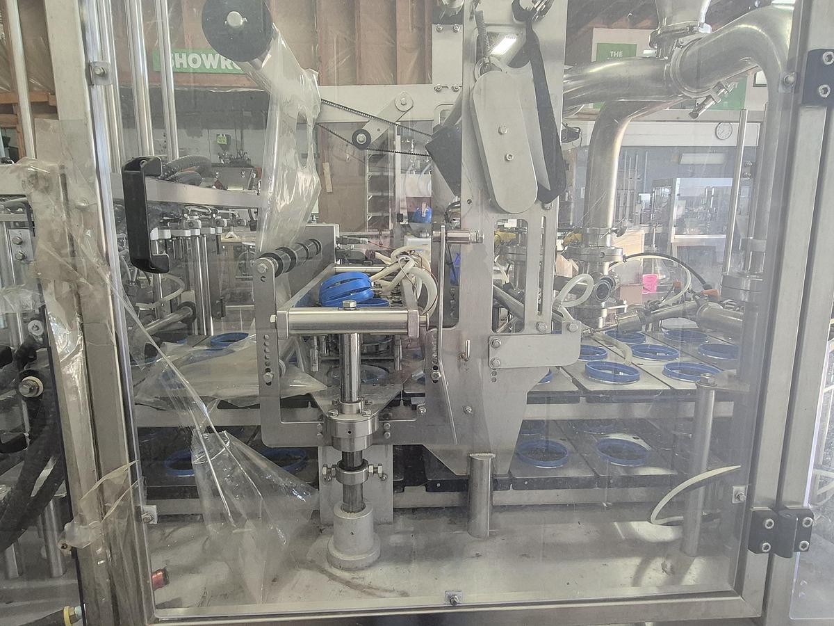 Used Pack Line PXG-3 Linear Cup Filler