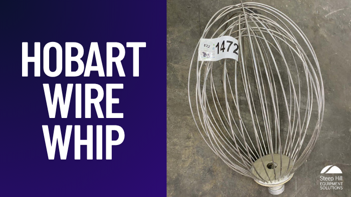 Used Hobart Wire Whip Attachment