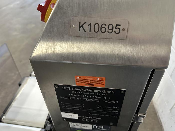 Used OCS Type HC Checkweigher