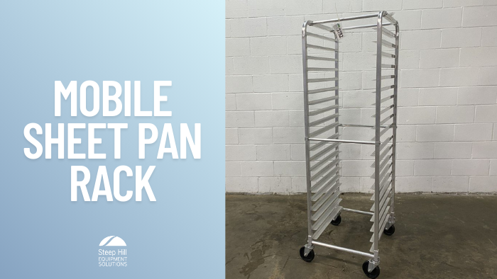 Used Mobile Sheet Pan Rack