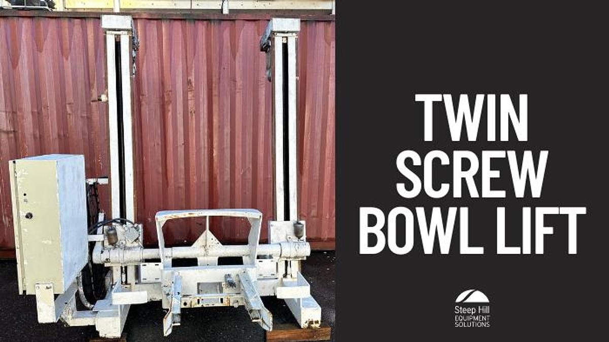 Used San Cassiano ER2 Twin Screw Bowl Lift