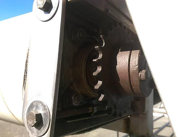 Used 15' long by 33" wide Sorting Conveyor