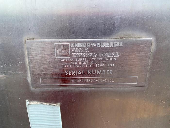 Used Cherry-Burrell 2000 Gallon Jacketed Tank
