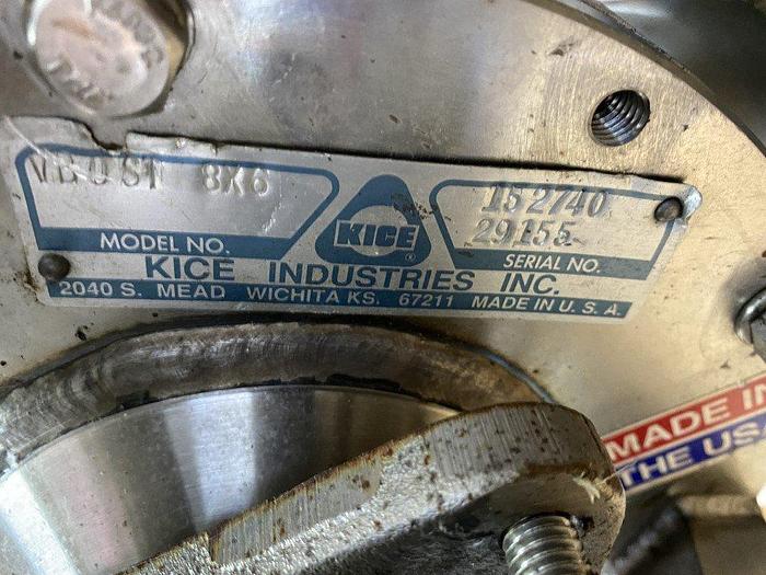 Used Kice VB Rotary Airlock Valve