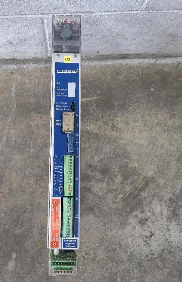 Used Baumüller Webber BUS21-15/30-30-006-04 Servo Drive