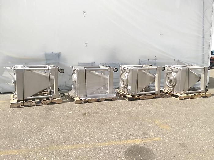 Used 75 Gallon SS Pharmaceutical IBC Bin