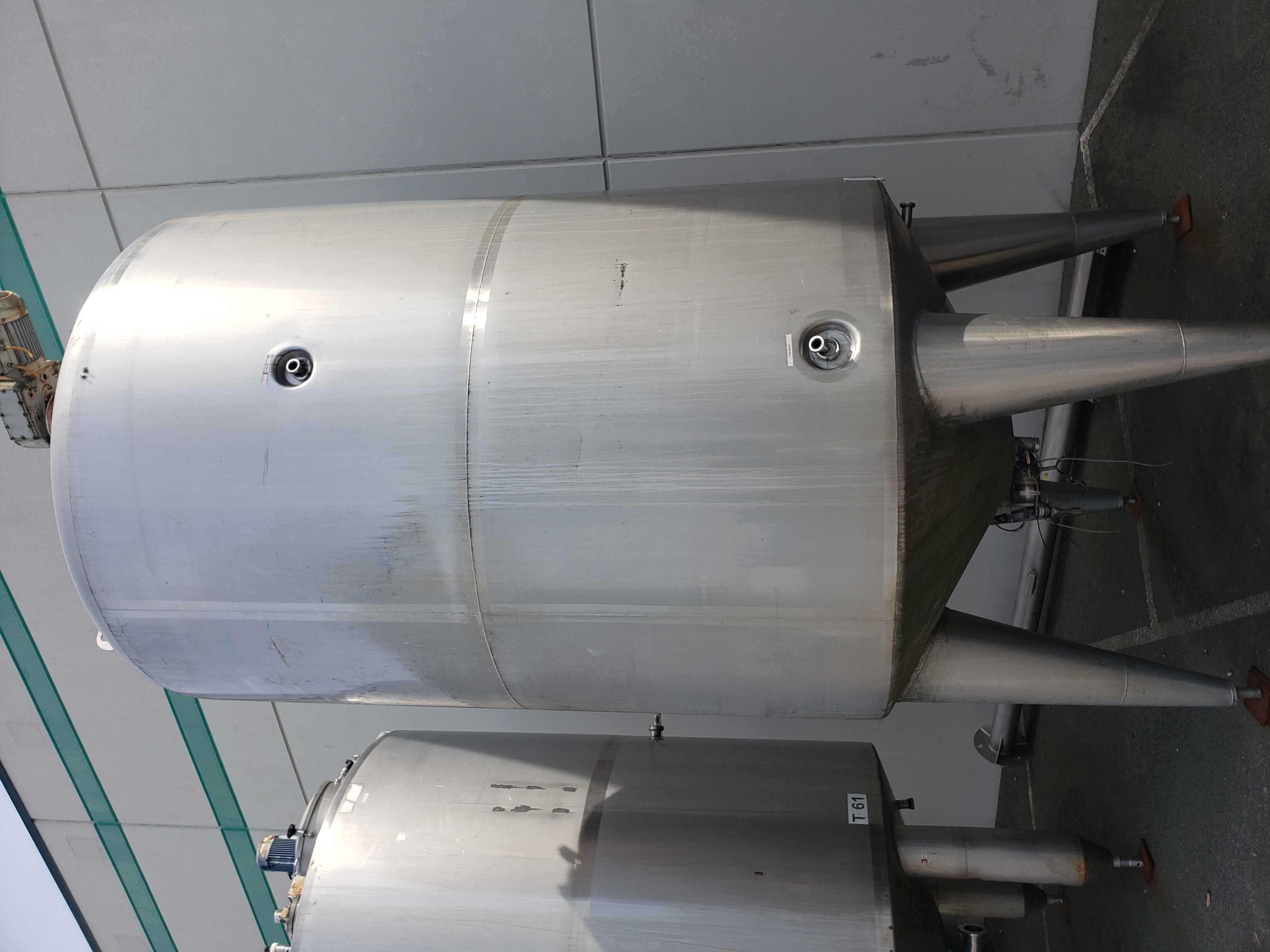 Used 12,000L SS Jacketed Tanks with Agitation