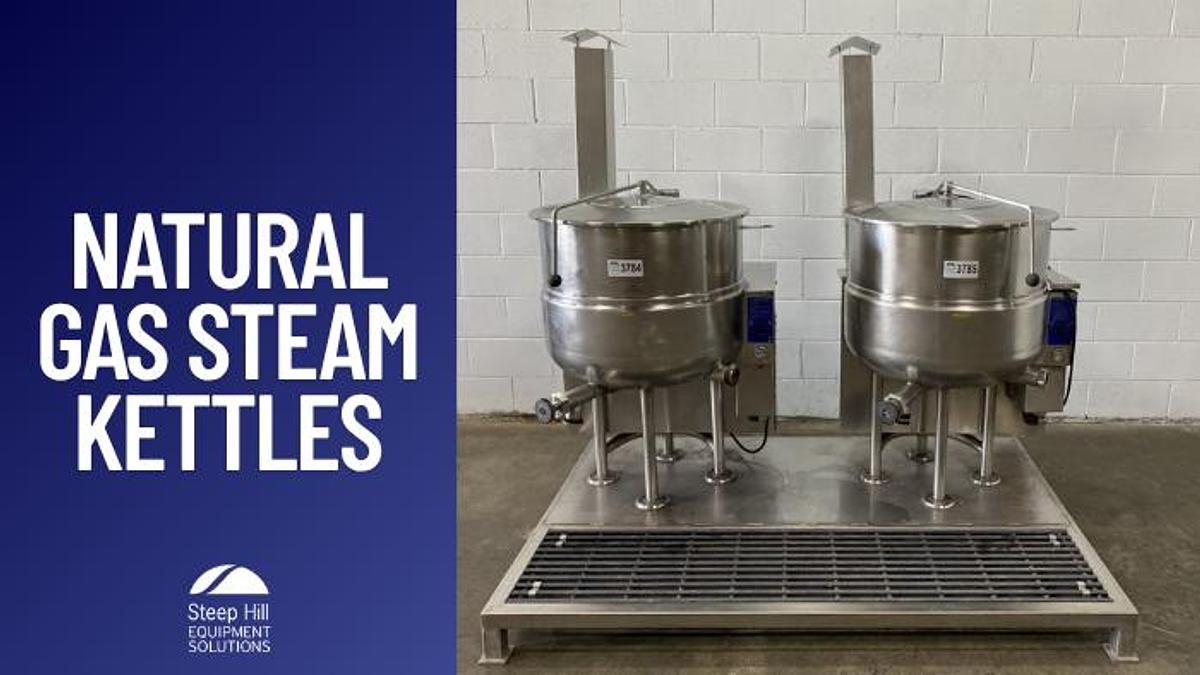 Used Cleveland KGL-40 Steam Kettles
