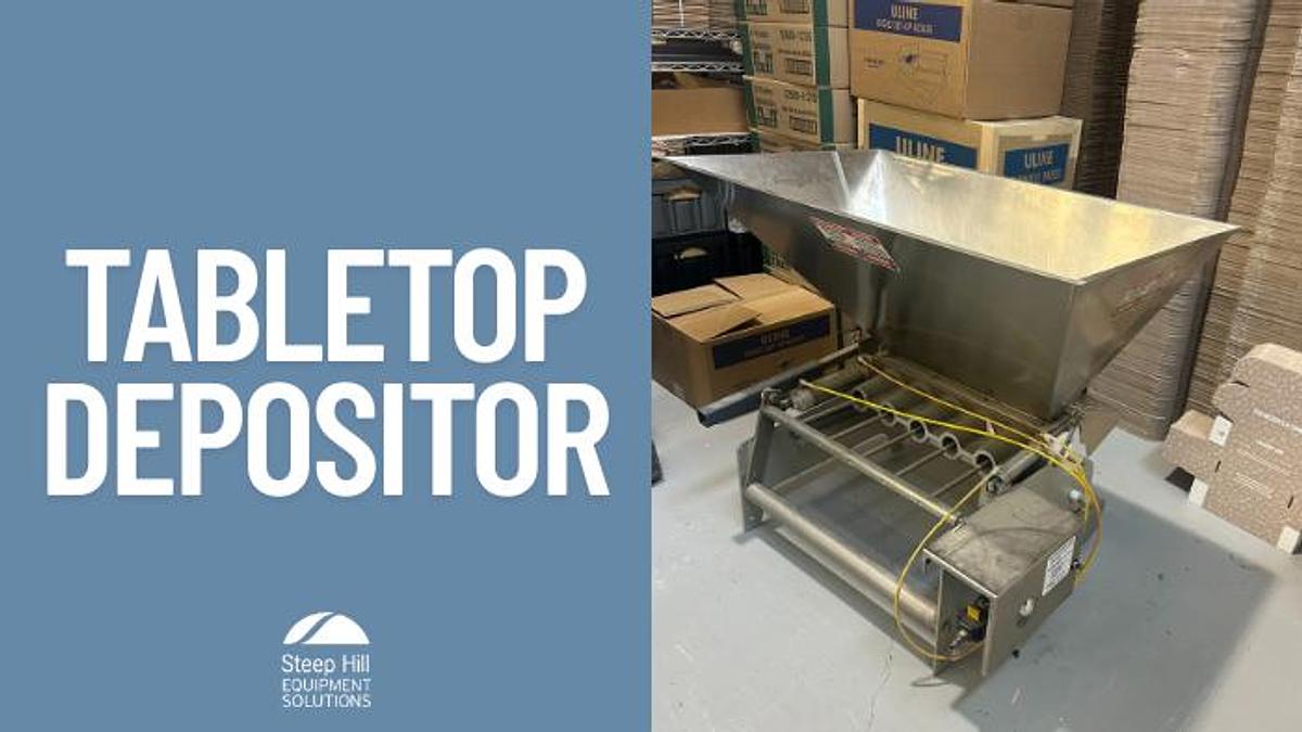 Used Hinds-Bock 5P-08WT Tabletop Depositor