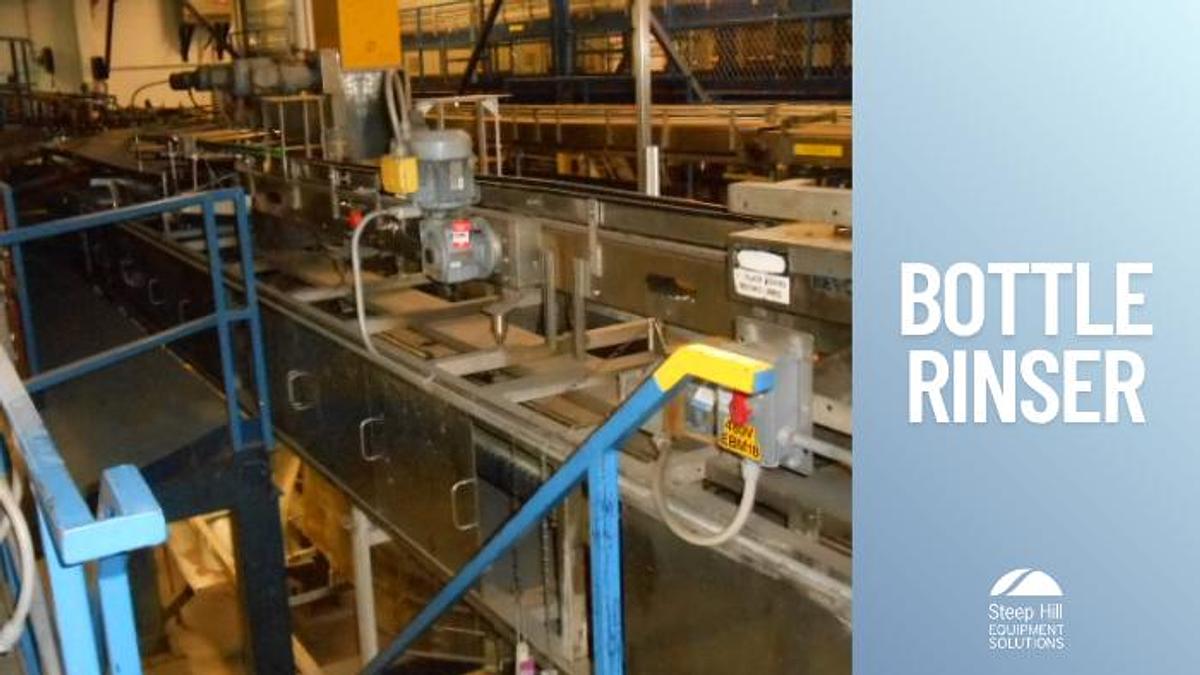 Used Bevco Empty Bottle Rinser