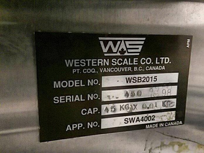 Used WSB2015 Ball-Top Shipping Scale
