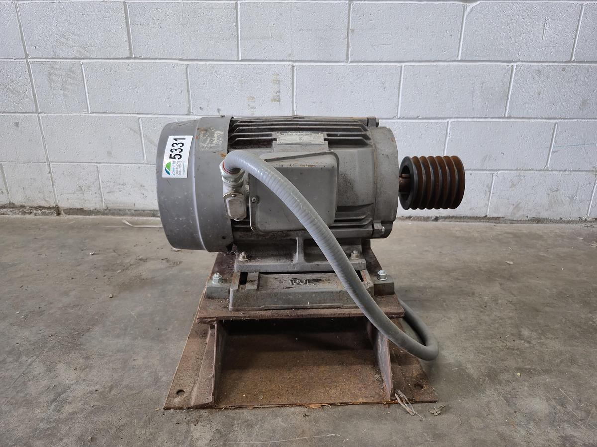 Used Toshiba Corporation World Energy 3 Phase Induction Motor