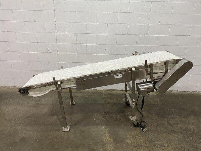 Used 7.5' Long Incline Conveyor