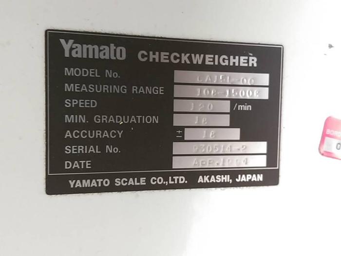 Used Yamato Checkweigher