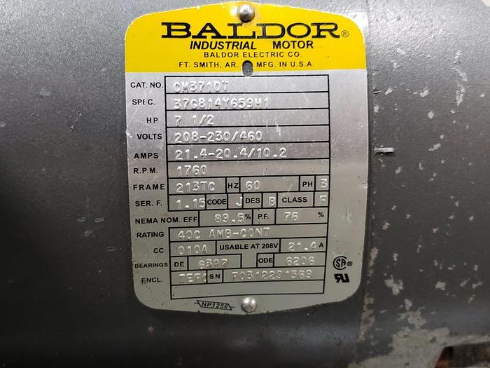 Used Waukesha C218 Centrifugal Pump