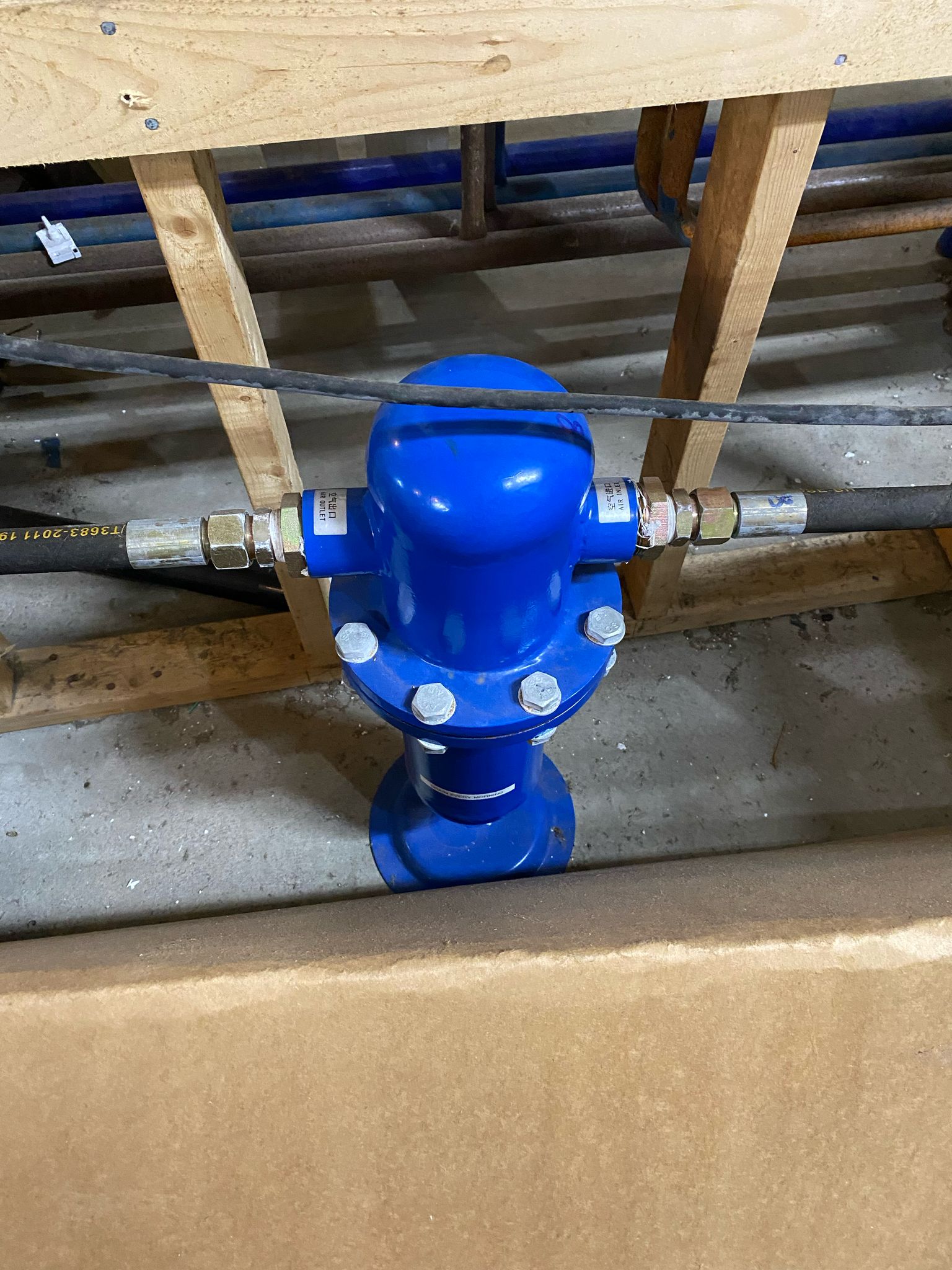 Used Berg Water-Blow Molding Machine