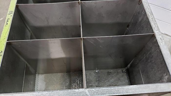 Used Accent 6-Compartment Storage Cart