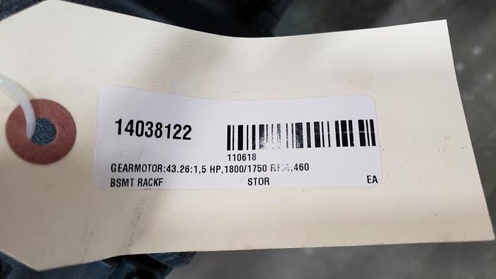 Used Sew-Eurodrive R77 Helical 5 Hp Gear Motor