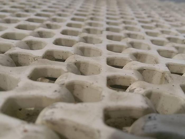 Used 10' long by 14" wide Conveyor with Bend