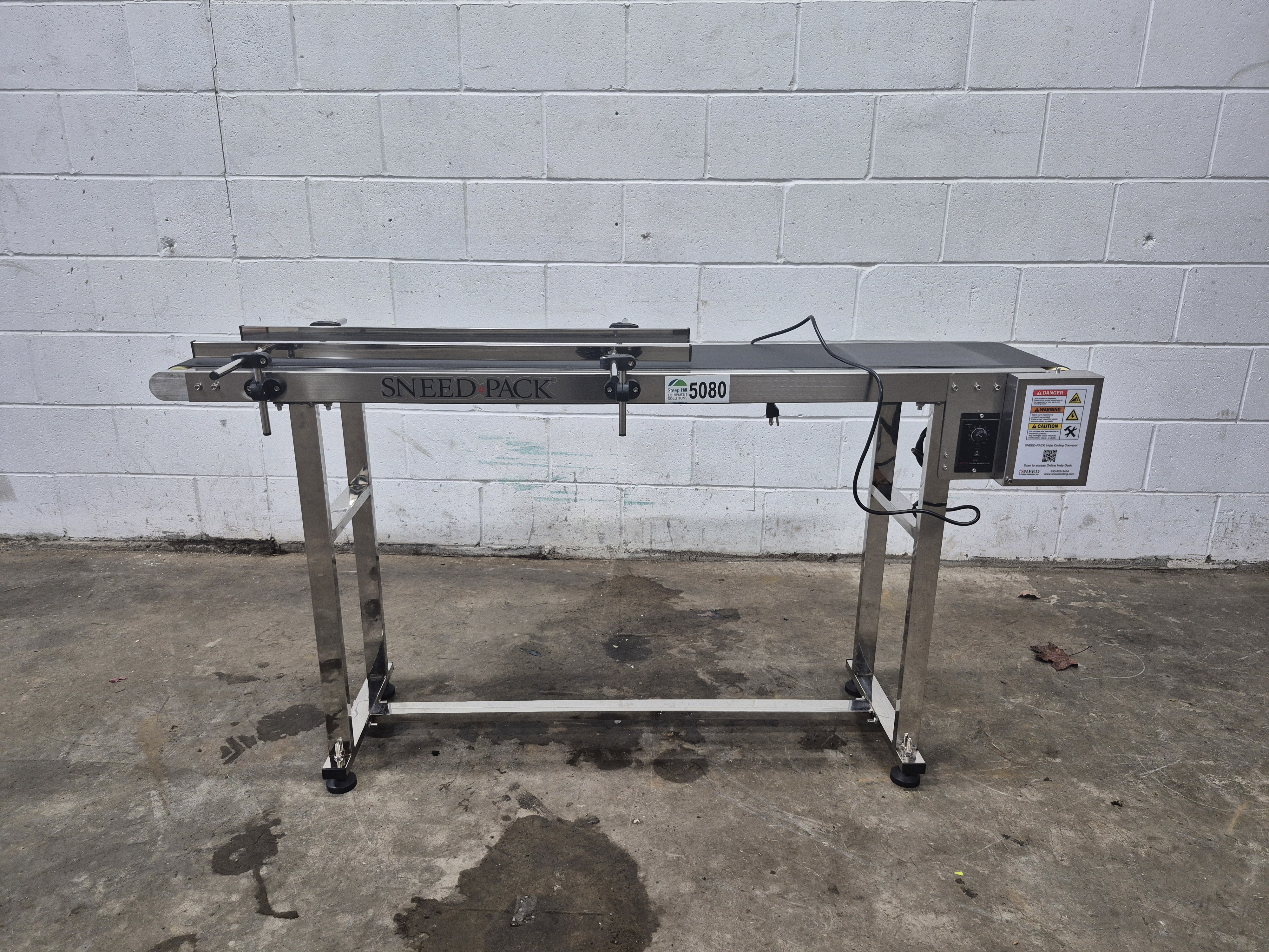 Used Sneed-Pack Inkjet Coding Conveoyr