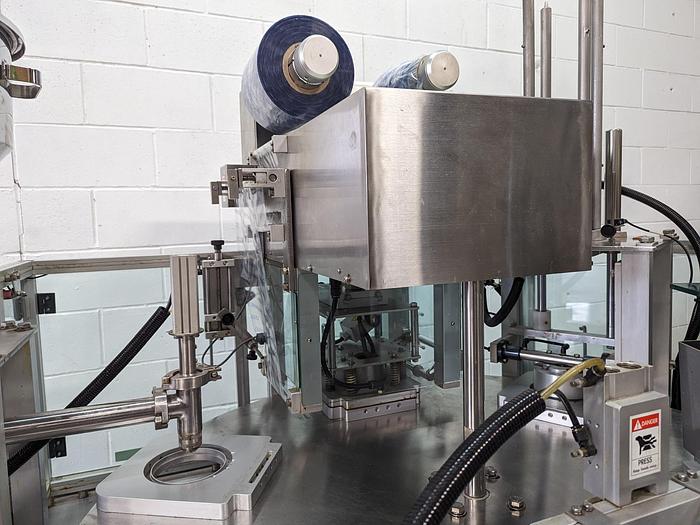 Used SeaPro 6 Station Rotary Cup Filler