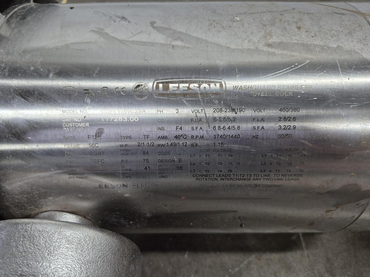 Used Tri-Flo C216MD56T-S Centrifugal Pump