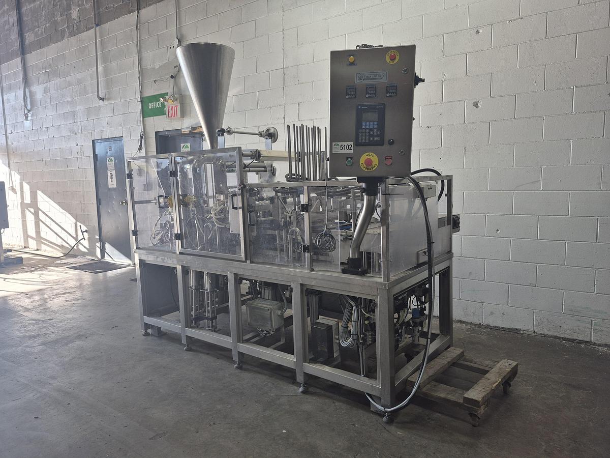 Used Pack Line PXG-3 Linear Cup Filler