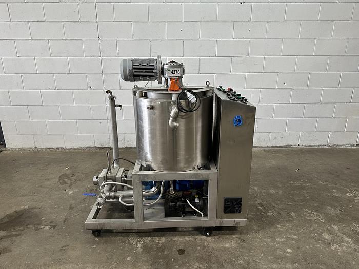 Used Heated Chocolate Mixing Tank