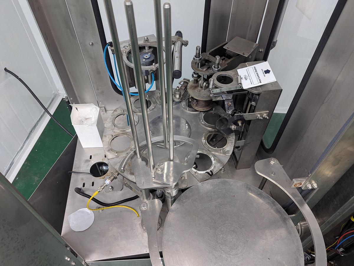 Used Jacopack Rotary Cup Filler & Sealer