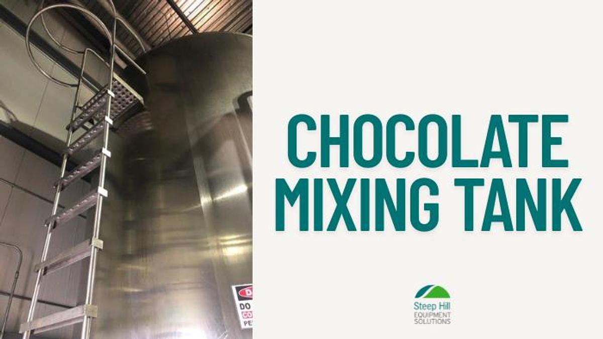 Used 19,000 Liter Chocolate Mixing Tank