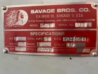 Used Savage S-48W Double Action Fire Mixer