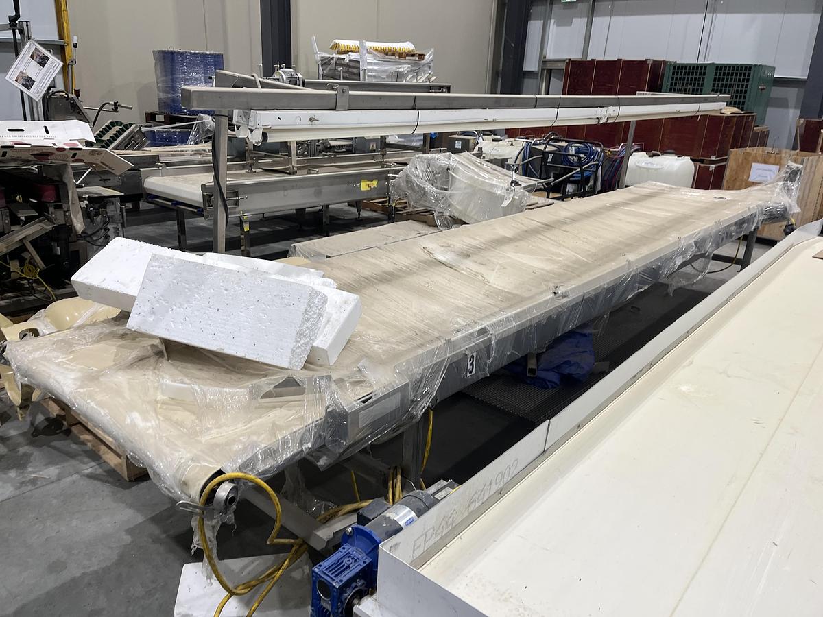 Used 19ft Inspection Conveyor