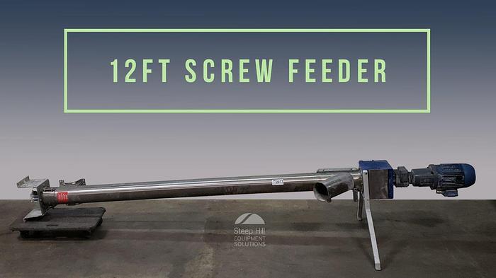 Used WAM 12' Screw Feeder