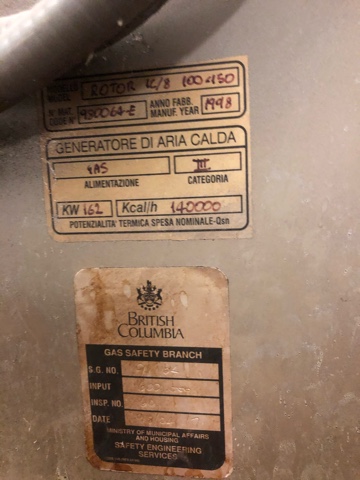 Used Global Rotating Double Rack Oven