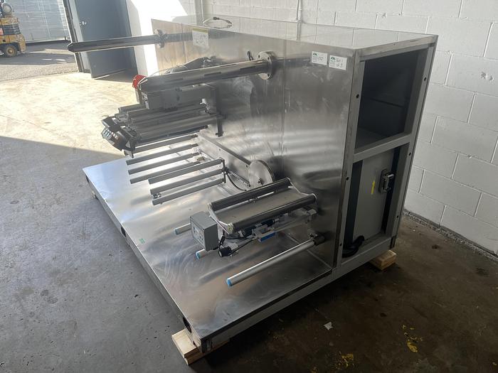 Used Wet Wipe Flow Wrapper