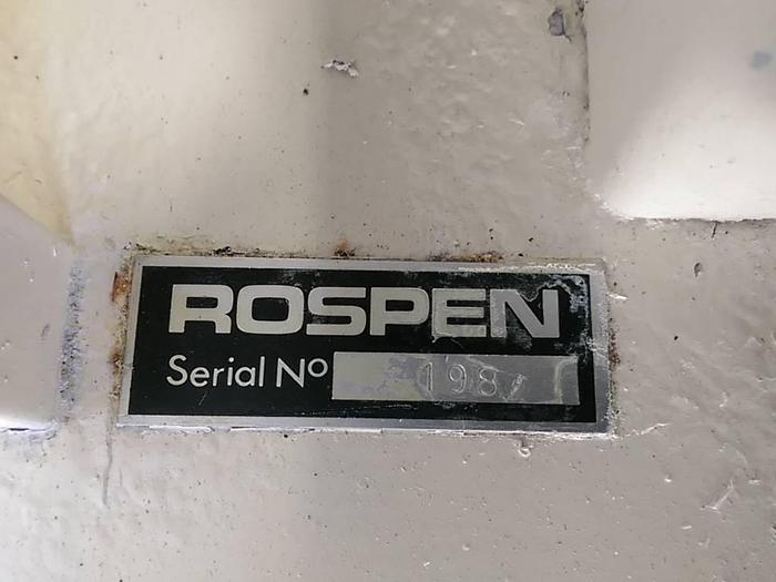 Used Rospen Metering Twin Screw Feeder