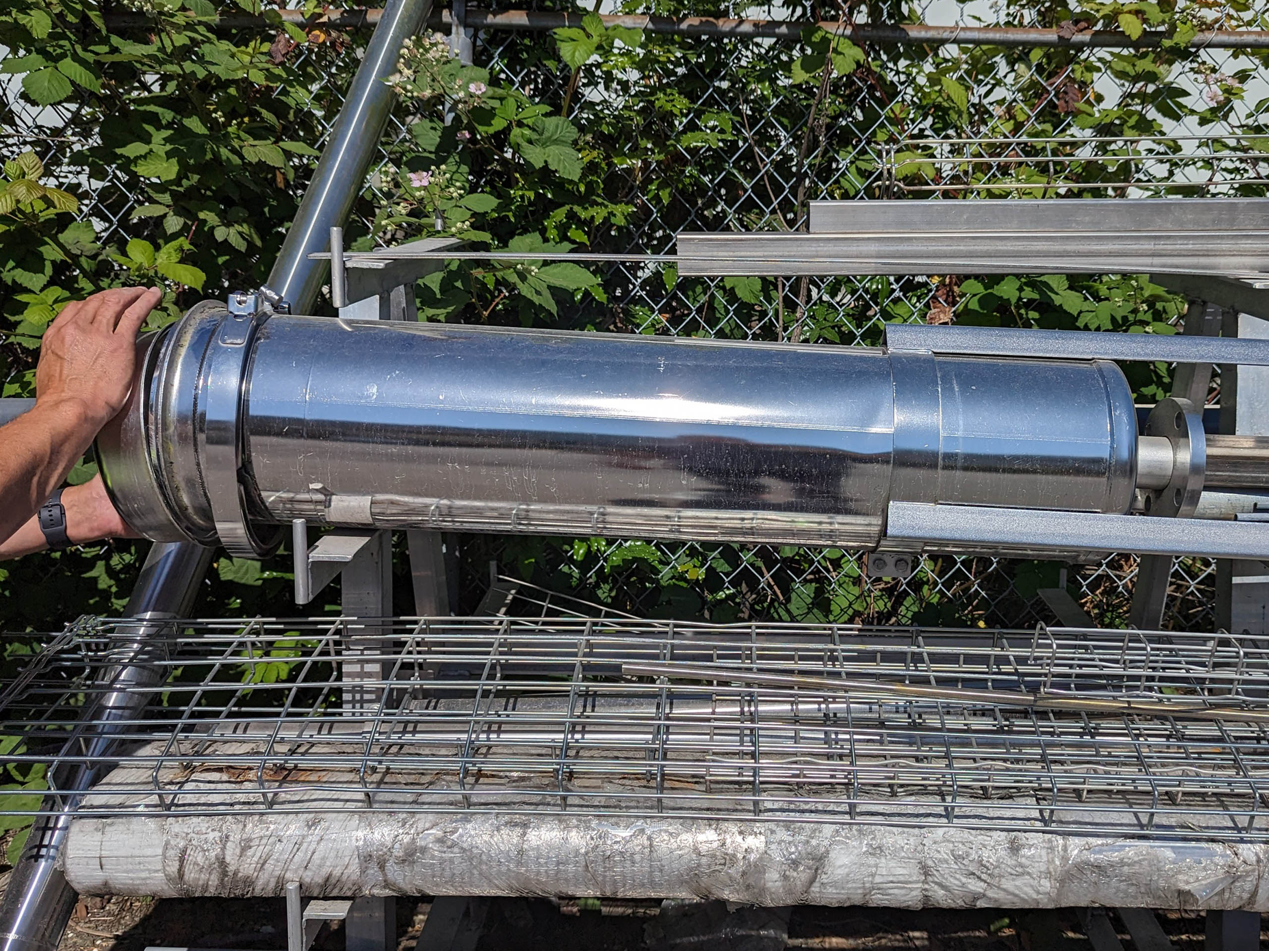 Used SS Inline Filter