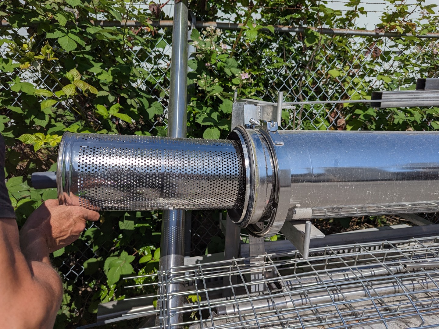 Used SS Inline Filter