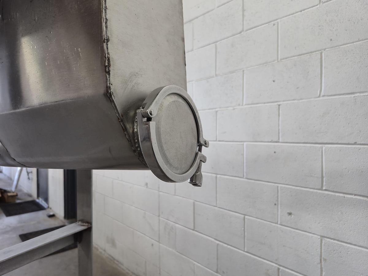 Used Flexicon Flexible Screw Conveyor Discharge Head & Drive