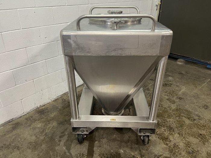 Used SS 10 CF Charge Tote Bin