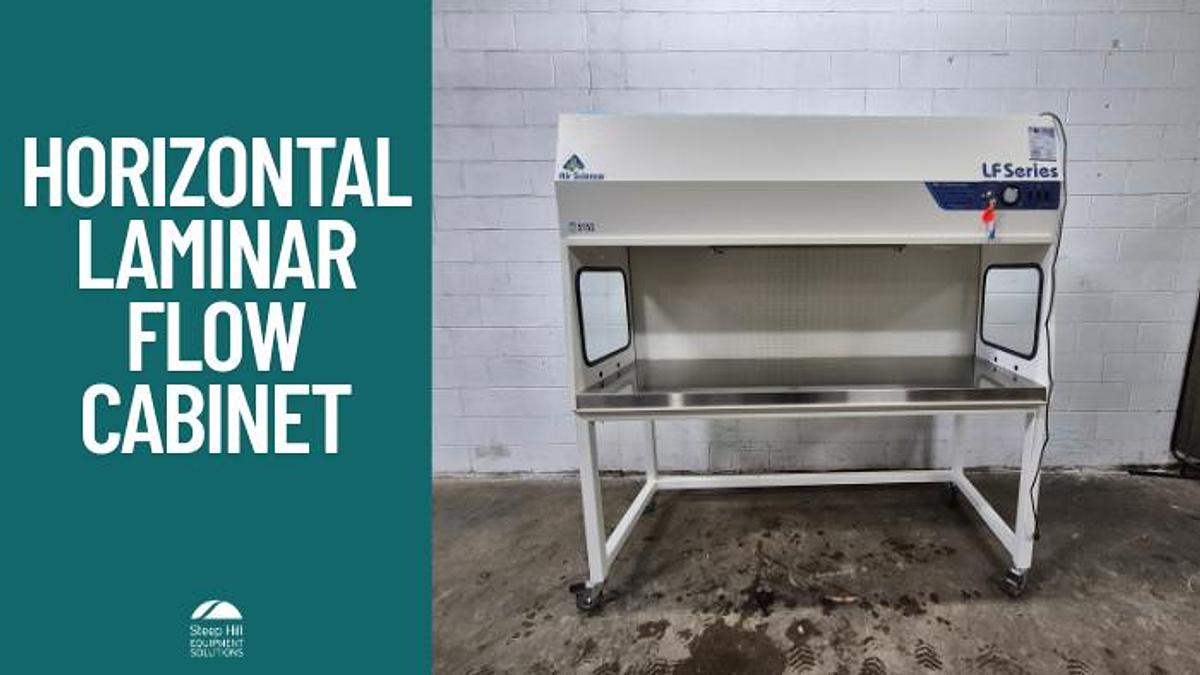 Used Air Science Purair LF Series Horizontal Flow Cabinet 