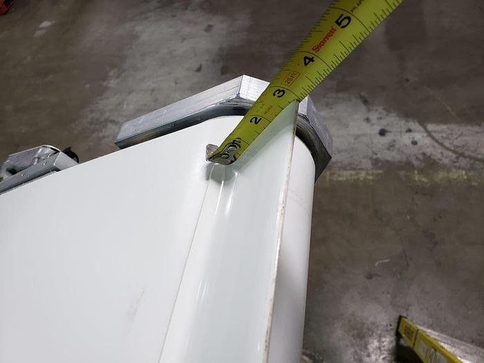 Used CMI Guillotine Hopper & Incline Conveyor