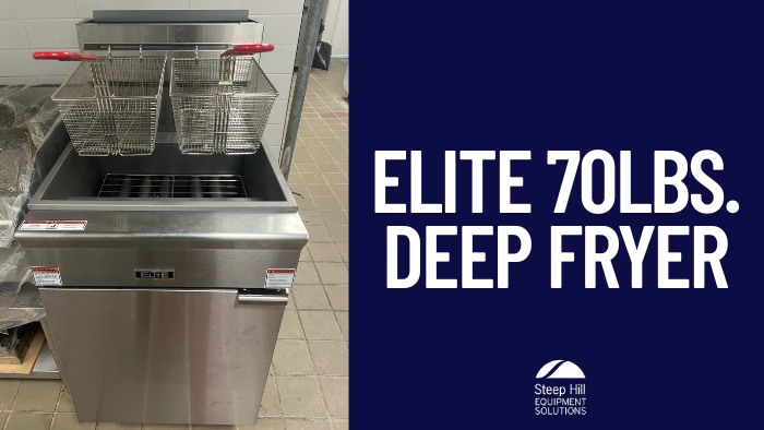 Used Elite 70lbs. Deep Fryer