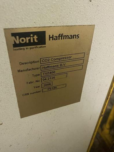 Used Haffmans CO2 Compressor
