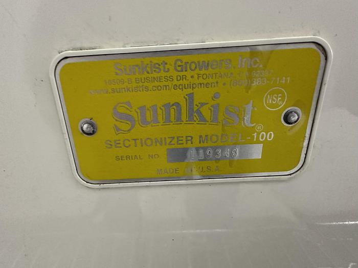 Used Sunkist 100 Slicer (no blade)