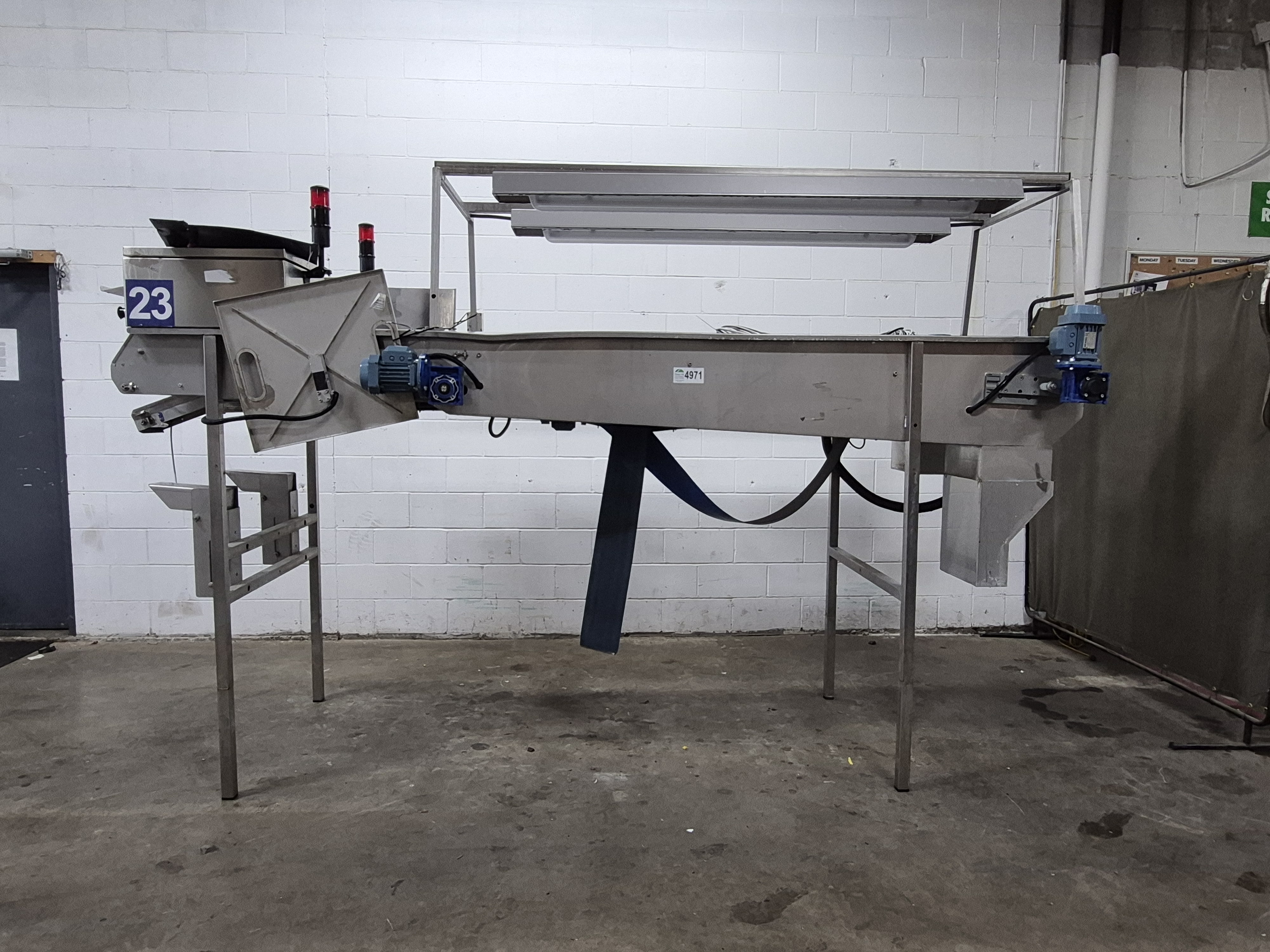 Used Unitec 2-Lane Inspection & Box Filler