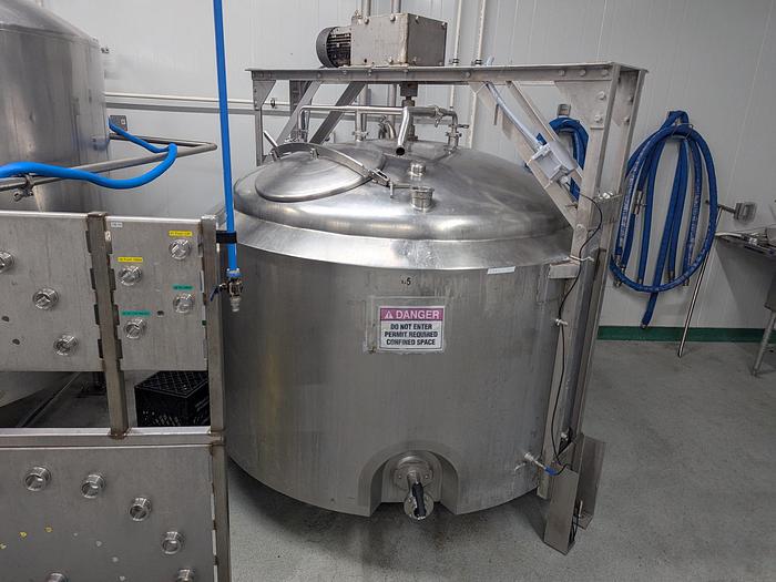 Used APV Crepaco 600 Gal. Processing Tank