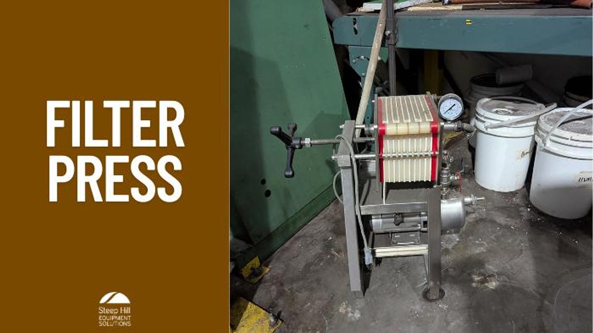 Used Filter Press with Pump